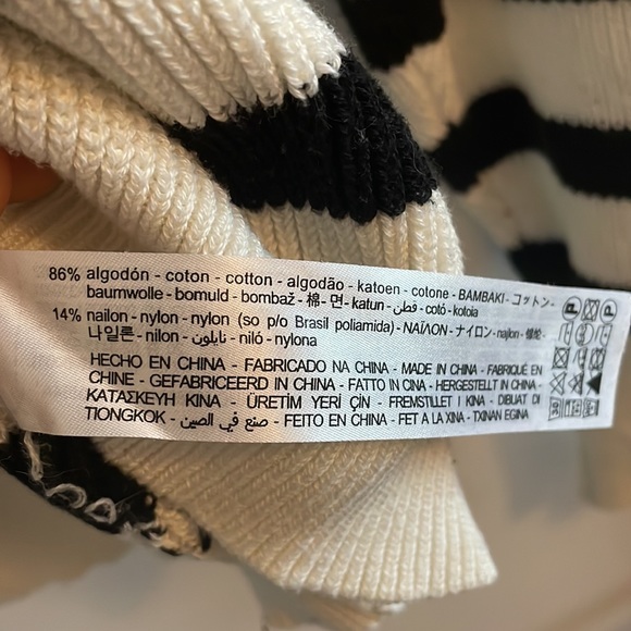 Zara Striped Sweater - Picture 4 of 8